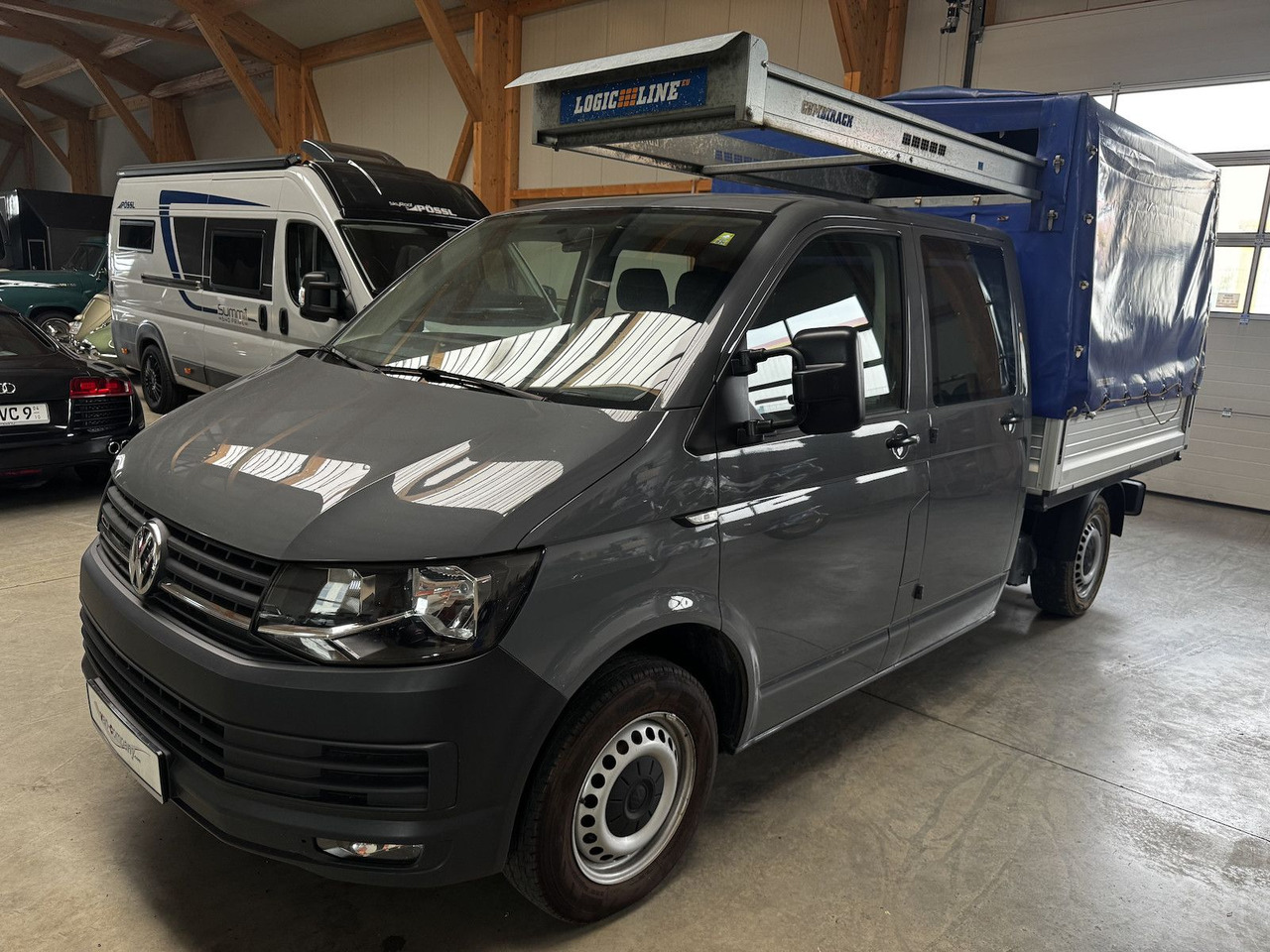 Volkswagen T6 Doka 2.0 TDI 4Motion Plane puregrey - Furgão de toldo, Carrinha cabine dupla: foto 1 Volkswagen T6 Doka 2.0 TDI 4Motion Plane puregrey - Furgão de toldo, Carrinha cabine dupla: foto 1