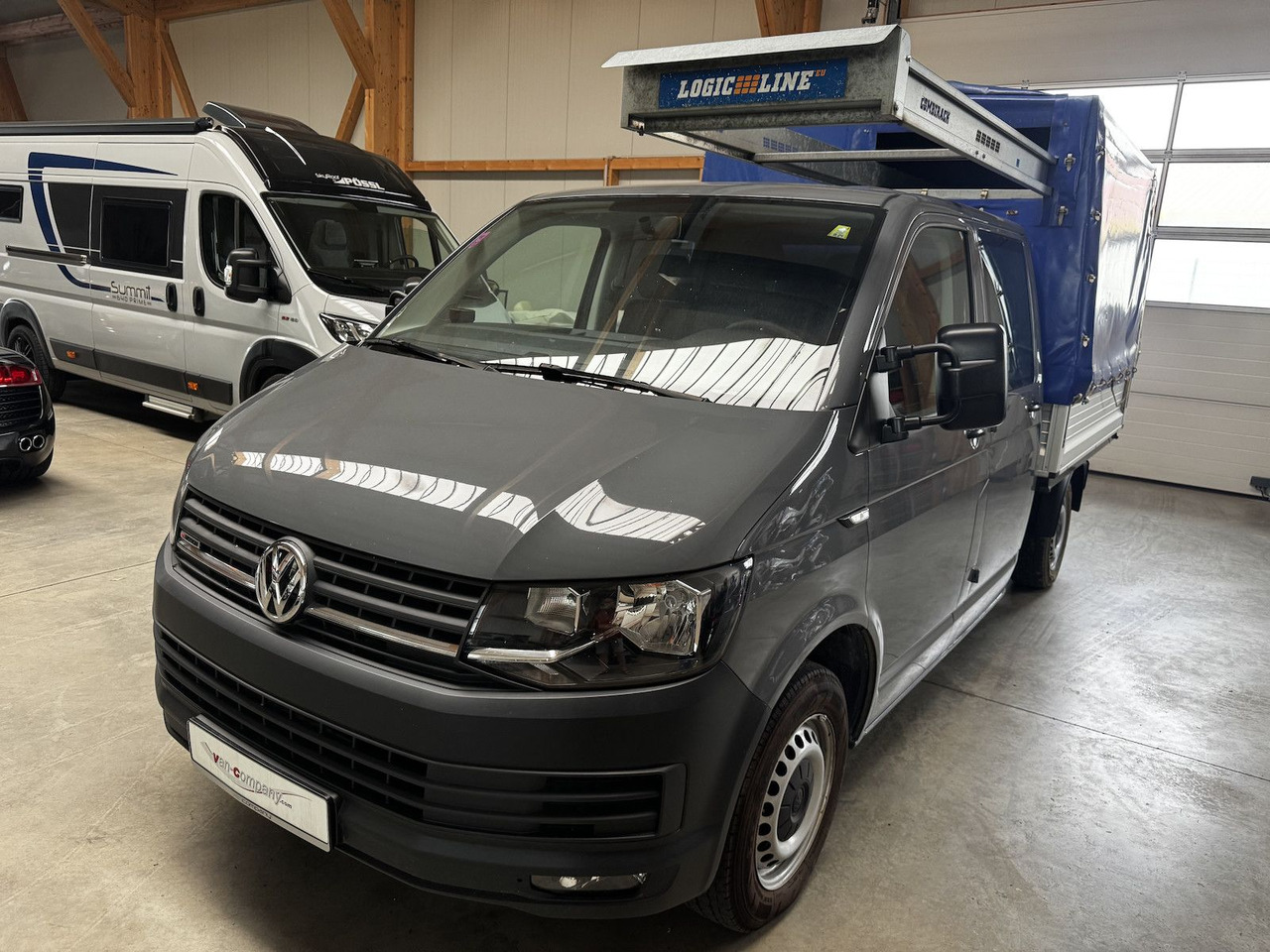 Volkswagen T6 Doka 2.0 TDI 4Motion Plane puregrey - Furgão de toldo, Carrinha cabine dupla: foto 2 Volkswagen T6 Doka 2.0 TDI 4Motion Plane puregrey - Furgão de toldo, Carrinha cabine dupla: foto 2
