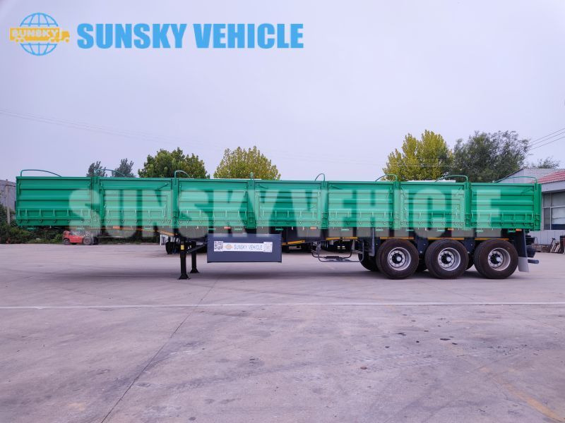 SUNSKY 13M dropside semi trailer - Semi-reboque plataforma/ Caixa aberta: foto 4 SUNSKY 13M dropside semi trailer - Semi-reboque plataforma/ Caixa aberta: foto 4