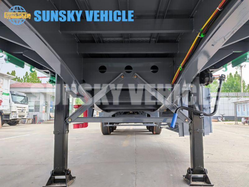 SUNSKY 13M dropside semi trailer - Semi-reboque plataforma/ Caixa aberta: foto 5 SUNSKY 13M dropside semi trailer - Semi-reboque plataforma/ Caixa aberta: foto 5