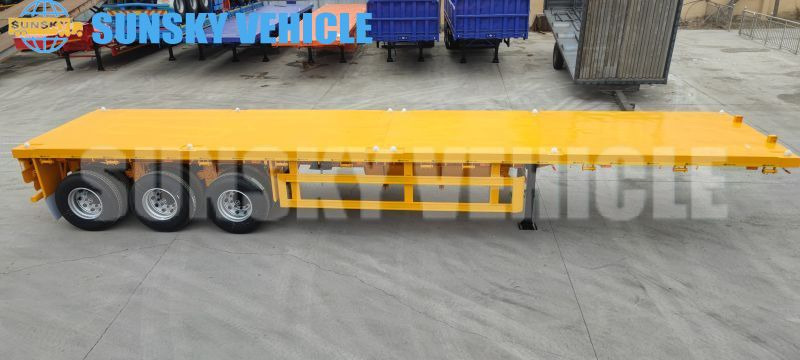 SUNSKY 3-axle Flat Deck Trailer - Semi-reboque plataforma/ Caixa aberta: foto 5 SUNSKY 3-axle Flat Deck Trailer - Semi-reboque plataforma/ Caixa aberta: foto 5