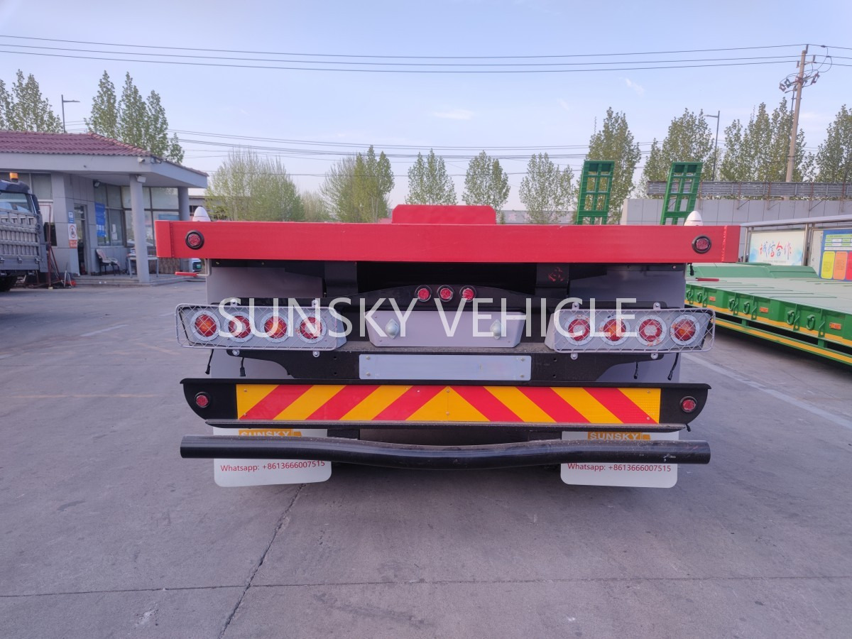 SUNSKY Flatbed Trailer with henred type axles and suspension - Semi-reboque plataforma/ Caixa aberta: foto 3 SUNSKY Flatbed Trailer with henred type axles and suspension - Semi-reboque plataforma/ Caixa aberta: foto 3