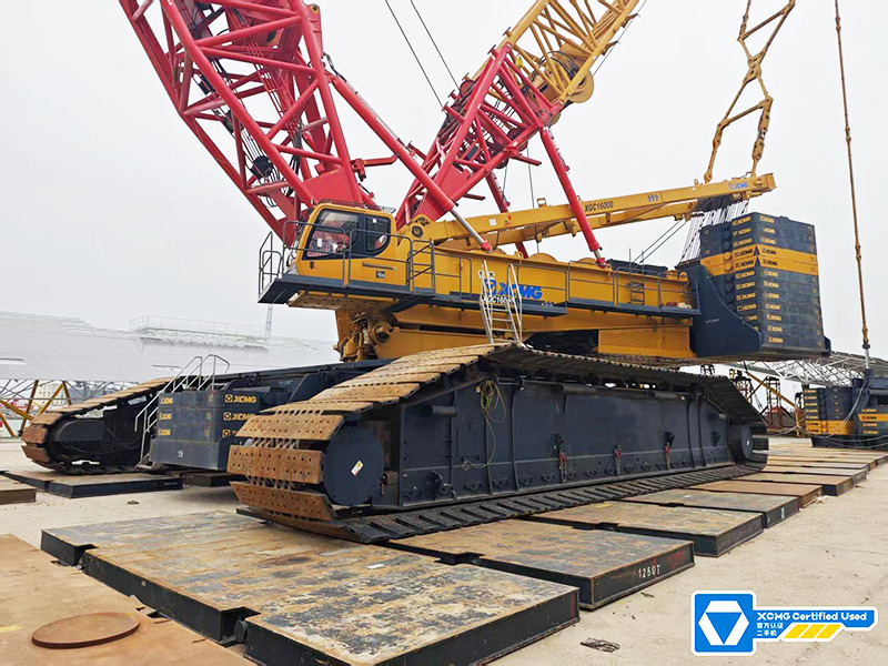 Guindaste sobre esteiras XCMG 2022 used XGC16000 1250ton large-tons crawler crane price: foto 9