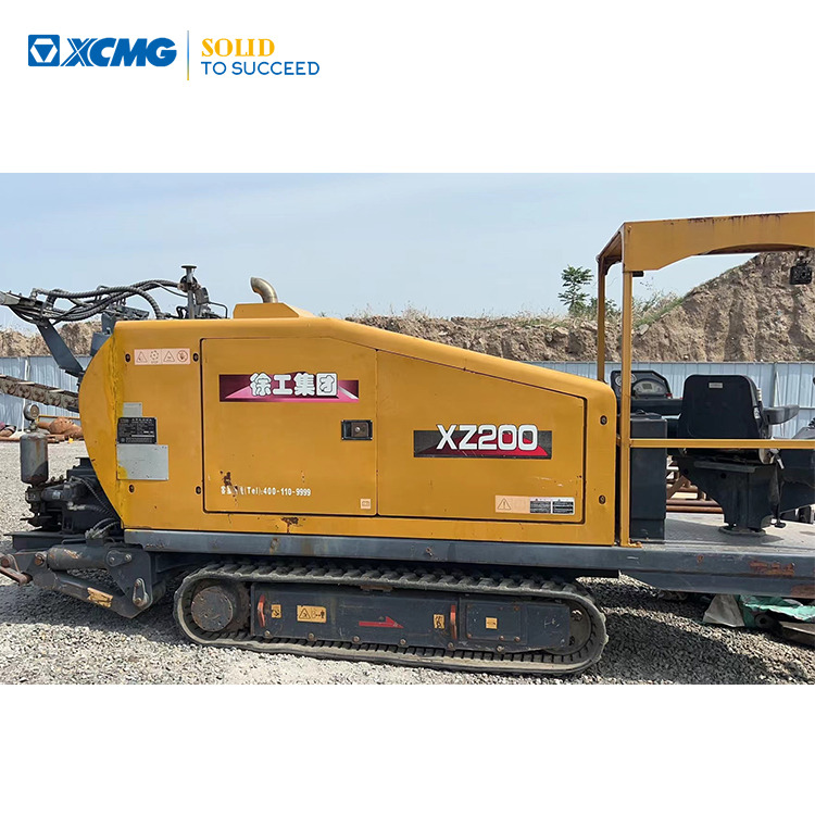 XCMG Manufacturer Second Hand Mini Horizontal Directional Drilling Machine XZ200 HDD Drilling Rig Price - Máquina de perfuração direcional: foto 1 XCMG Manufacturer Second Hand Mini Horizontal Directional Drilling Machine XZ200 HDD Drilling Rig Price - Máquina de perfuração direcional: foto 1