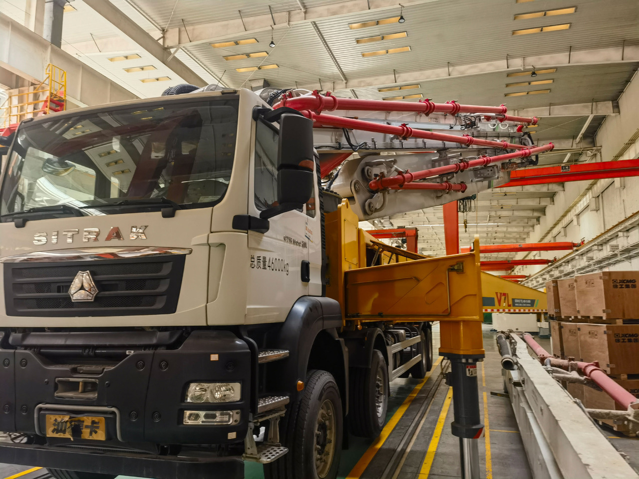 XCMG Official 60m Concrete Pump Machine HB60V Used Concrete Pump Truck For Sale - Autobomba de betão: foto 5 XCMG Official 60m Concrete Pump Machine HB60V Used Concrete Pump Truck For Sale - Autobomba de betão: foto 5