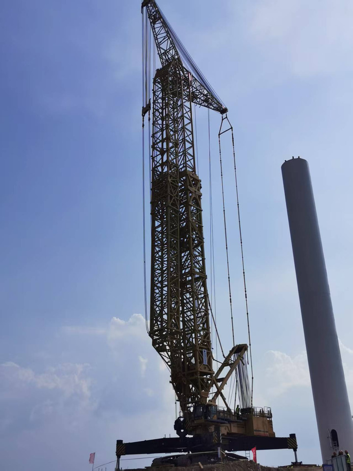 Guindaste sobre esteiras XCMG Official Construction Mobile Crane XGC2100W 110Ton Used Hydraulic Crawler Crane: foto 9