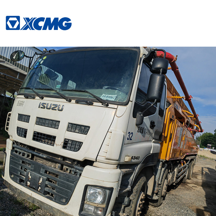 XCMG Official Hb60K 2016 Year Used 56m Truck-Mounted Concrete Pump Truck for Sale - Autobomba de betão: foto 1 XCMG Official Hb60K 2016 Year Used 56m Truck-Mounted Concrete Pump Truck for Sale - Autobomba de betão: foto 1