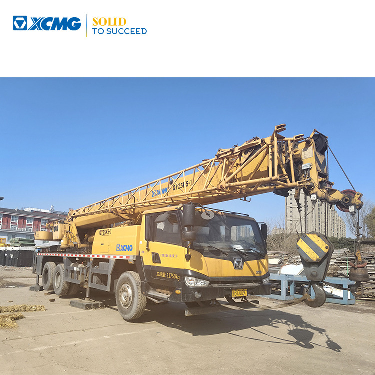 XCMG Official QY25K5-1 Used Truck Mounted Crane 25T Construction Mini Mobile Crane For Sale - Guindaste móvel: foto 1 XCMG Official QY25K5-1 Used Truck Mounted Crane 25T Construction Mini Mobile Crane For Sale - Guindaste móvel: foto 1