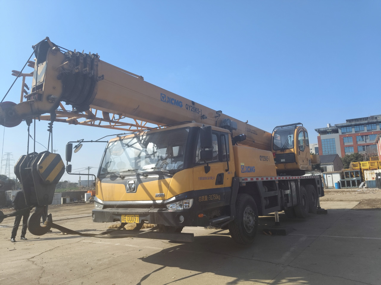 XCMG Official QY25K5-1 Used Truck Mounted Crane 25T Construction Mini Mobile Crane For Sale - Guindaste móvel: foto 3 XCMG Official QY25K5-1 Used Truck Mounted Crane 25T Construction Mini Mobile Crane For Sale - Guindaste móvel: foto 3