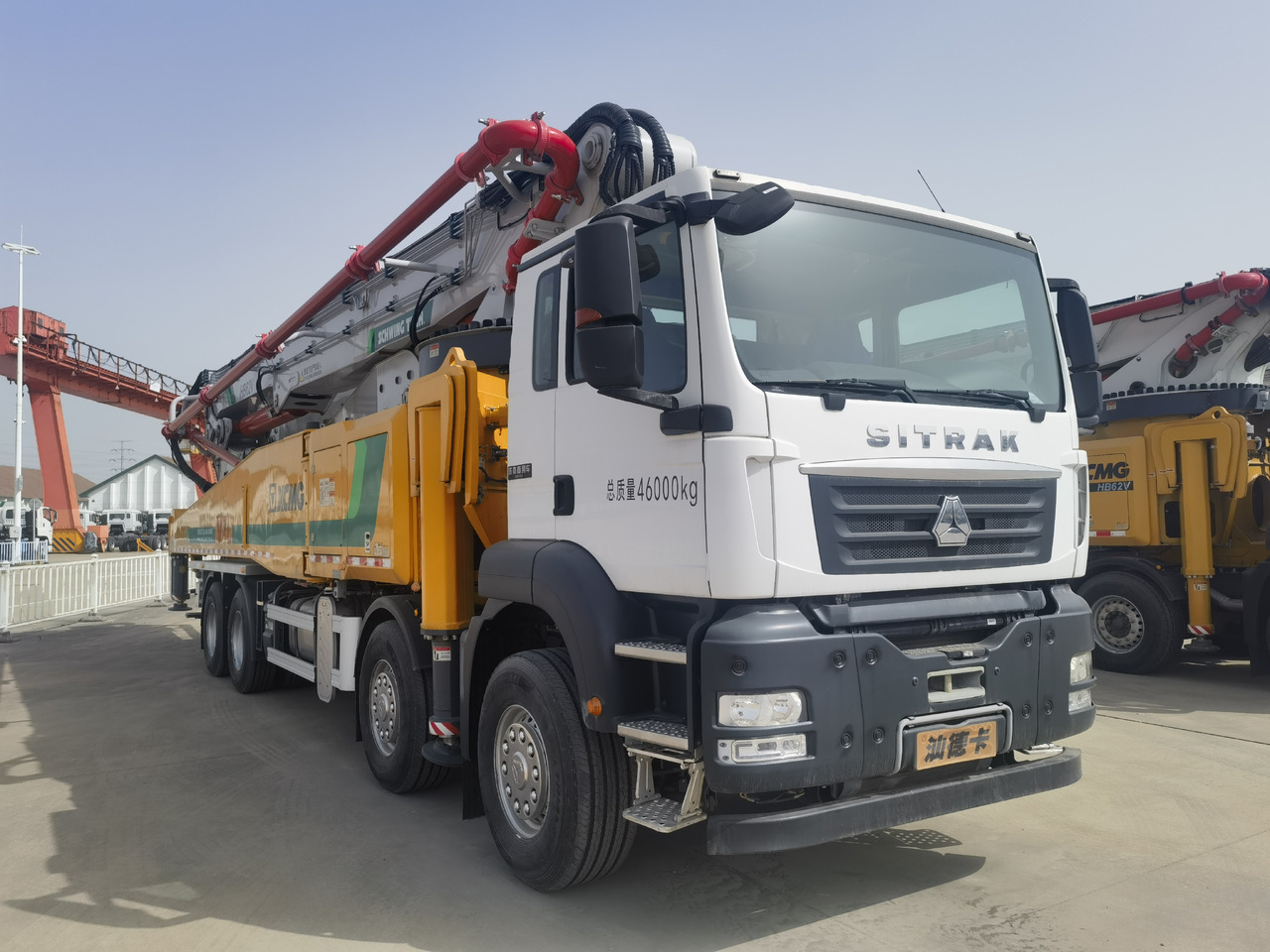 XCMG Official Second Hand 62m Concrete Boom Pump HB62V Truck Mounted Concrete Pump For Sale - Autobomba de betão: foto 2 XCMG Official Second Hand 62m Concrete Boom Pump HB62V Truck Mounted Concrete Pump For Sale - Autobomba de betão: foto 2