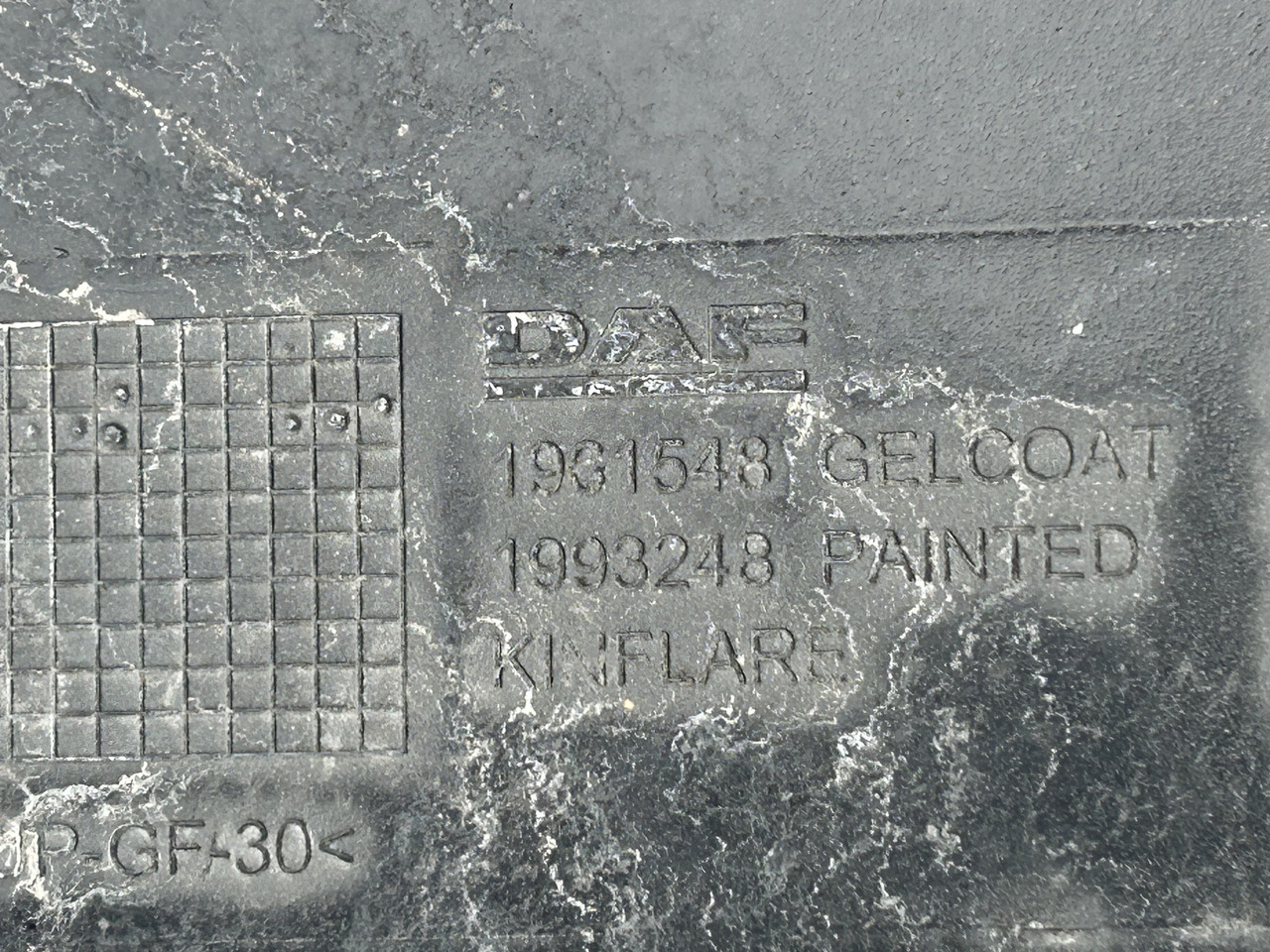 Peça universal DAF A SET OF DAF XF 106 SPOILER: foto 14