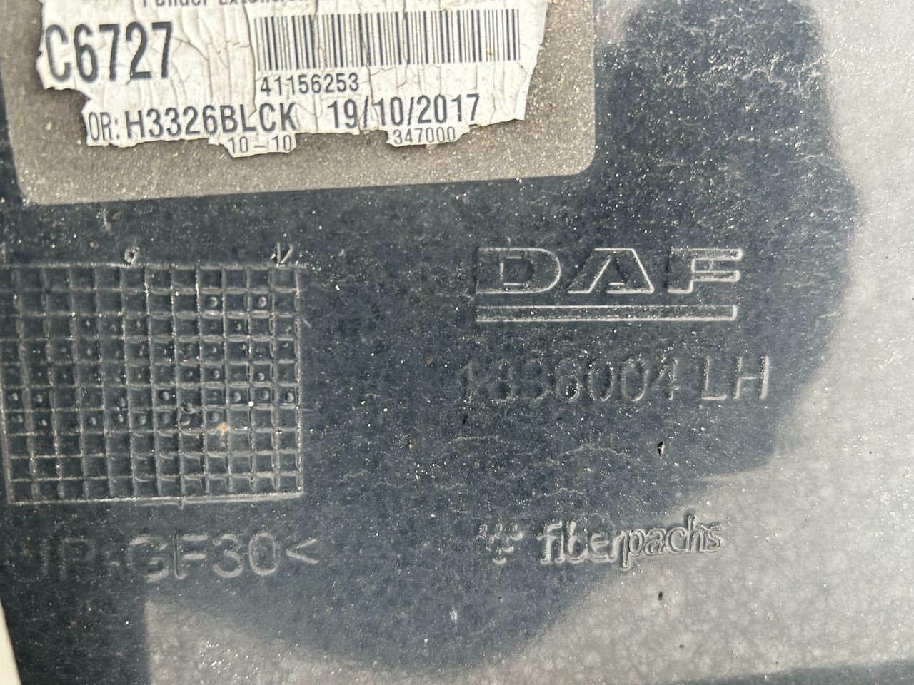 Peça universal DAF A SET OF DAF XF 106 SPOILER: foto 16