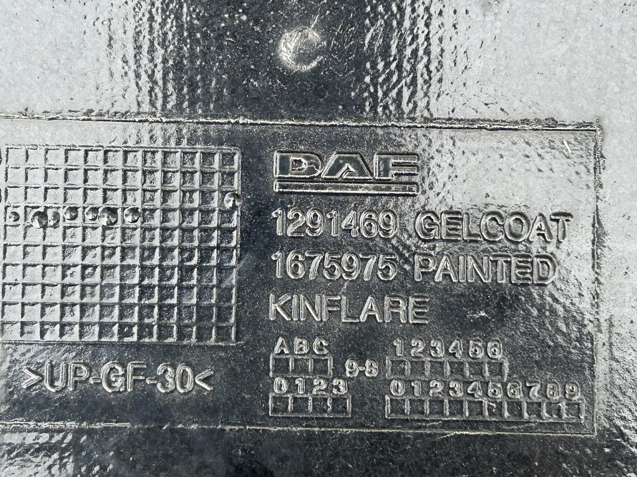 Peça universal DAF A SET OF DAF XF 106 SPOILER: foto 12