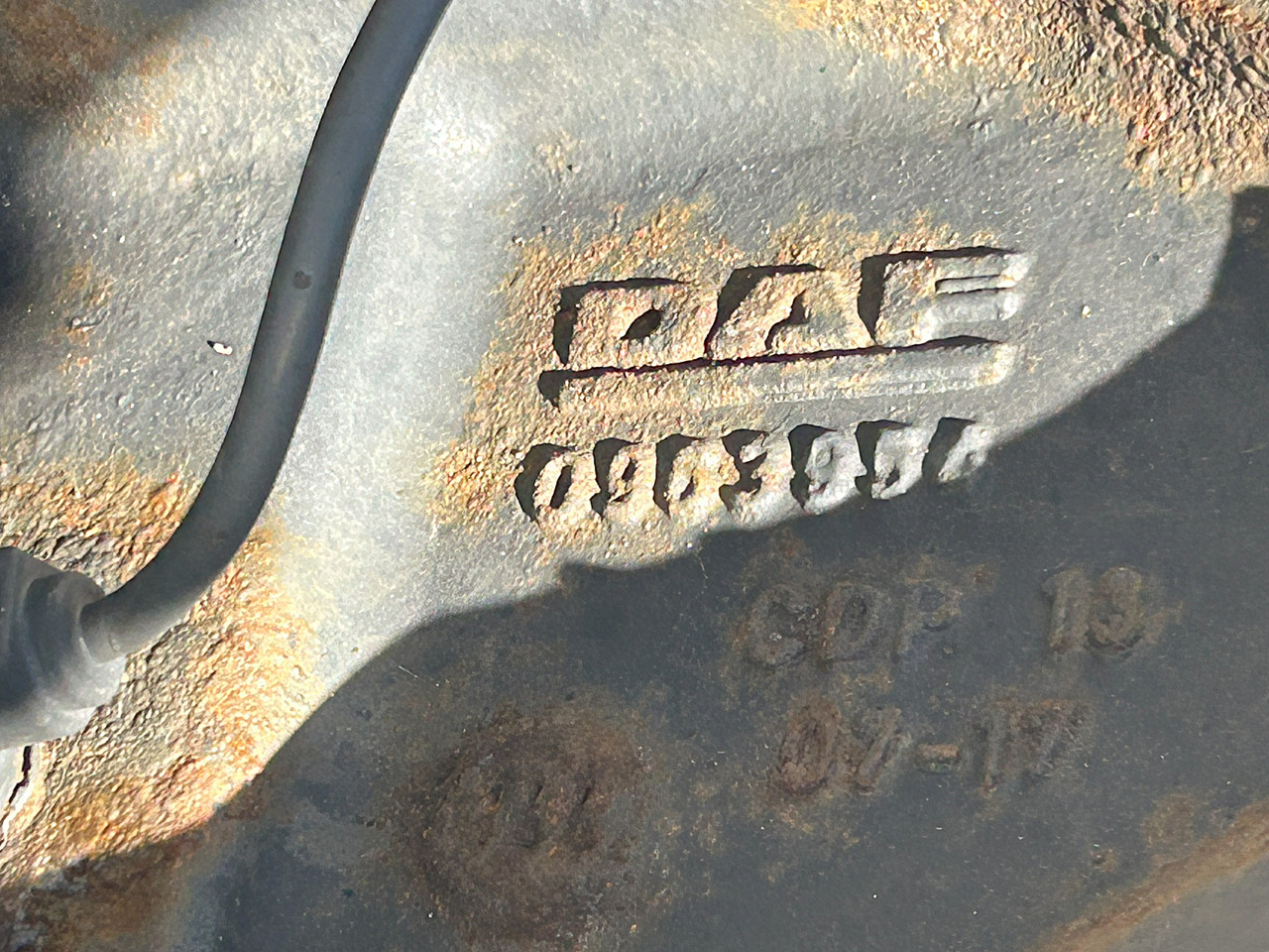 DAF FRONT AXLE DAF XF 106 480 - Eixo e peças de Caminhão: foto 5 DAF FRONT AXLE DAF XF 106 480 - Eixo e peças de Caminhão: foto 5