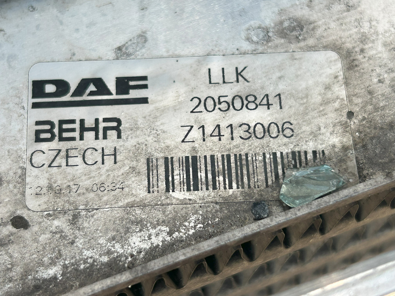 Radiador de Caminhão DAF XF 106 480 COOLER SET: foto 11