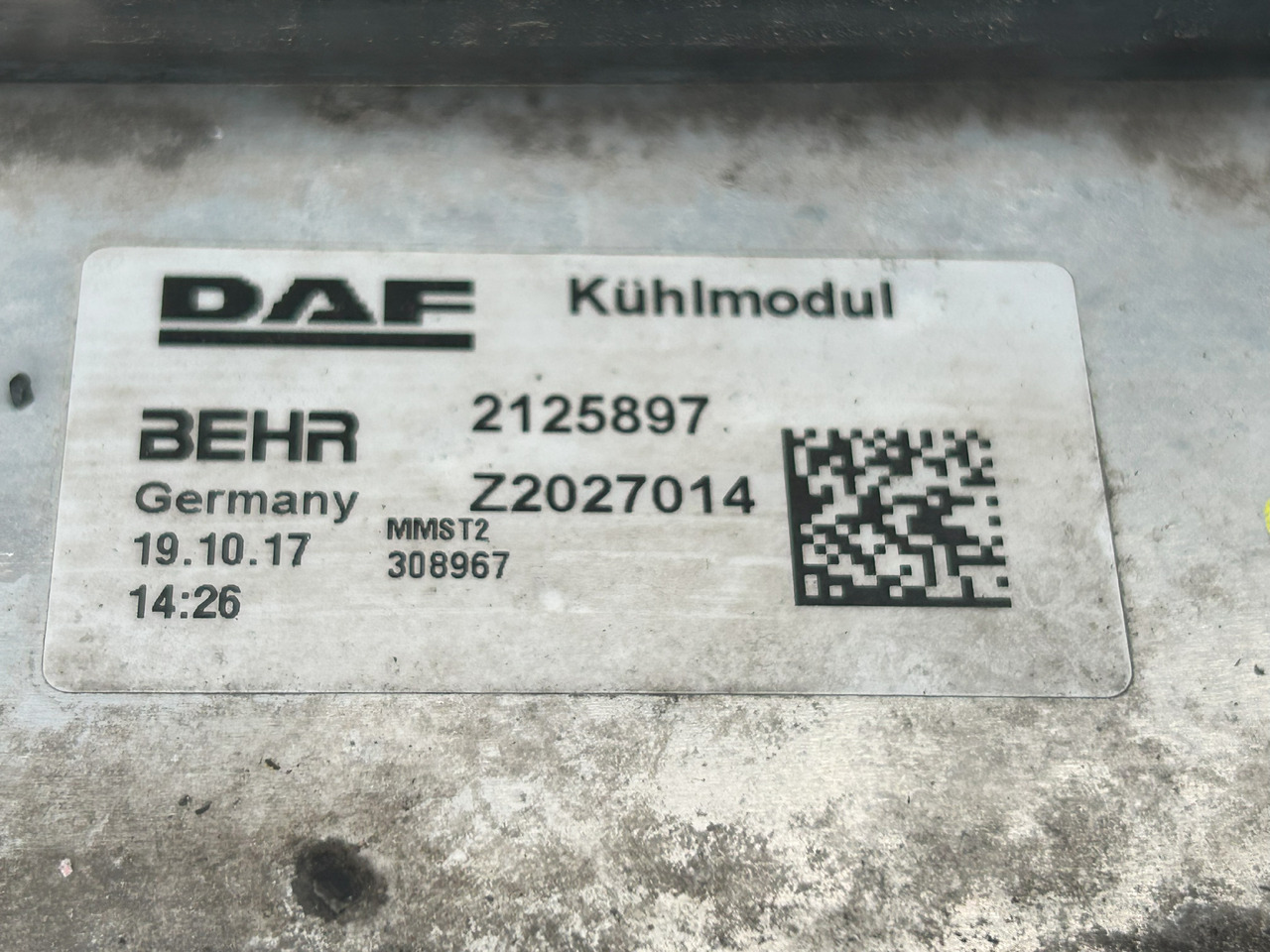 Radiador de Caminhão DAF XF 106 480 COOLER SET: foto 10