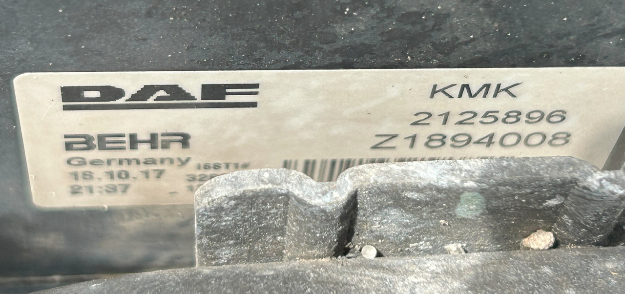 Radiador de Caminhão DAF XF 106 480 COOLER SET: foto 6