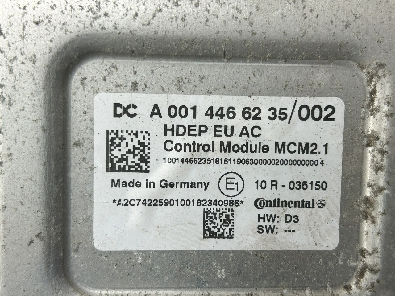 MERCEDES-BENZ MCM 2.1 ACTROS MP4 - Centralina electrónica de Caminhão: foto 2 MERCEDES-BENZ MCM 2.1 ACTROS MP4 - Centralina electrónica de Caminhão: foto 2