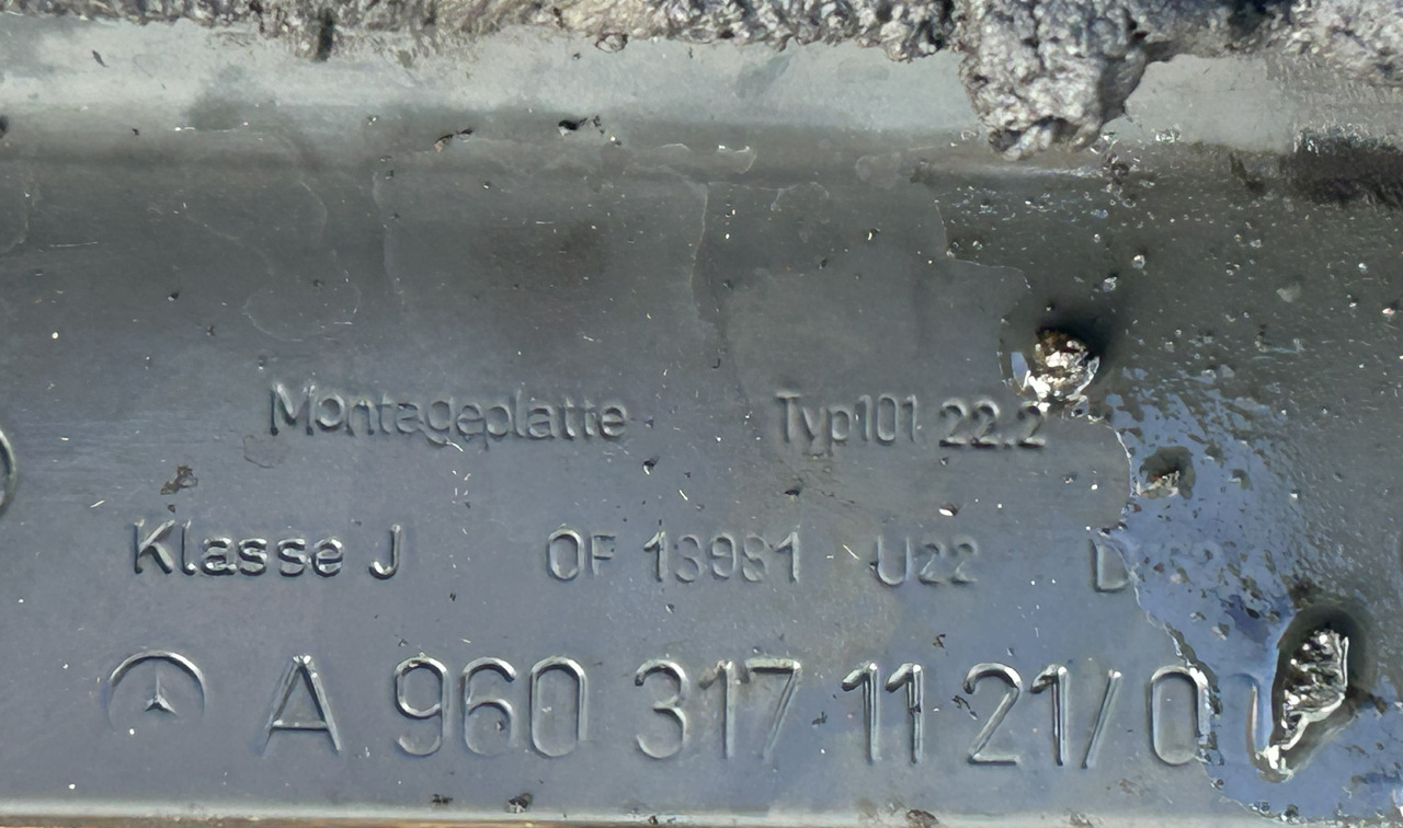 SAF GF GF SK-S 36,2 MERCEDES ACTROS MP4 - Quinta-roda de Caminhão: foto 2 SAF GF GF SK-S 36,2 MERCEDES ACTROS MP4 - Quinta-roda de Caminhão: foto 2