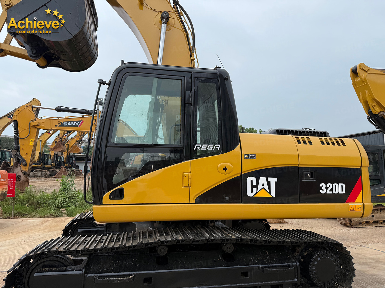 Escavadeira CATERPILLAR CAT 320D C6.4ACERT 1m³ 20930KG  20TON 103Kw/2000rpm 35Mpa【ACHIEVE】 TOP CONDITION!!!: foto 7