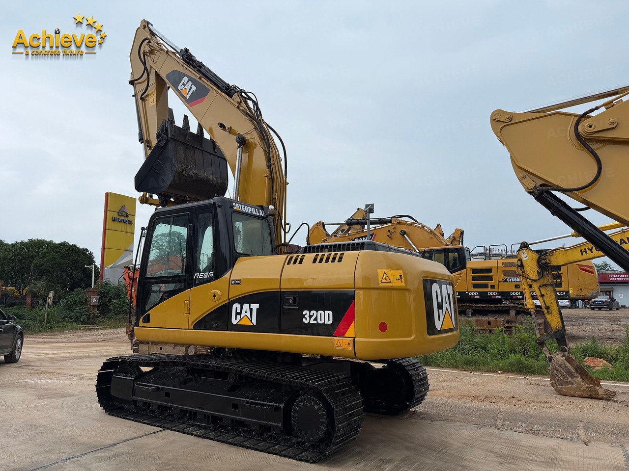 Escavadeira CATERPILLAR CAT 320D C6.4ACERT 1m³ 20930KG  20TON 103Kw/2000rpm 35Mpa【ACHIEVE】 TOP CONDITION!!!: foto 6