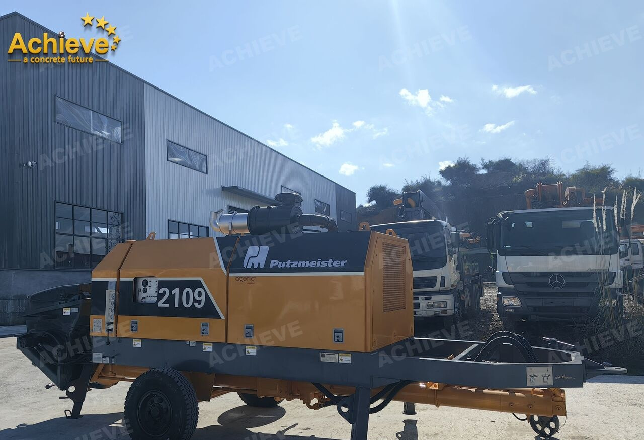 Putzmeister 2013 putzmeist BSA2109H-D Stationary concrete pump【ACHIEVE】TOP CONDITION!!! - Bomba de betão estacionária: foto 4 Putzmeister 2013 putzmeist BSA2109H-D Stationary concrete pump【ACHIEVE】TOP CONDITION!!! - Bomba de betão estacionária: foto 4
