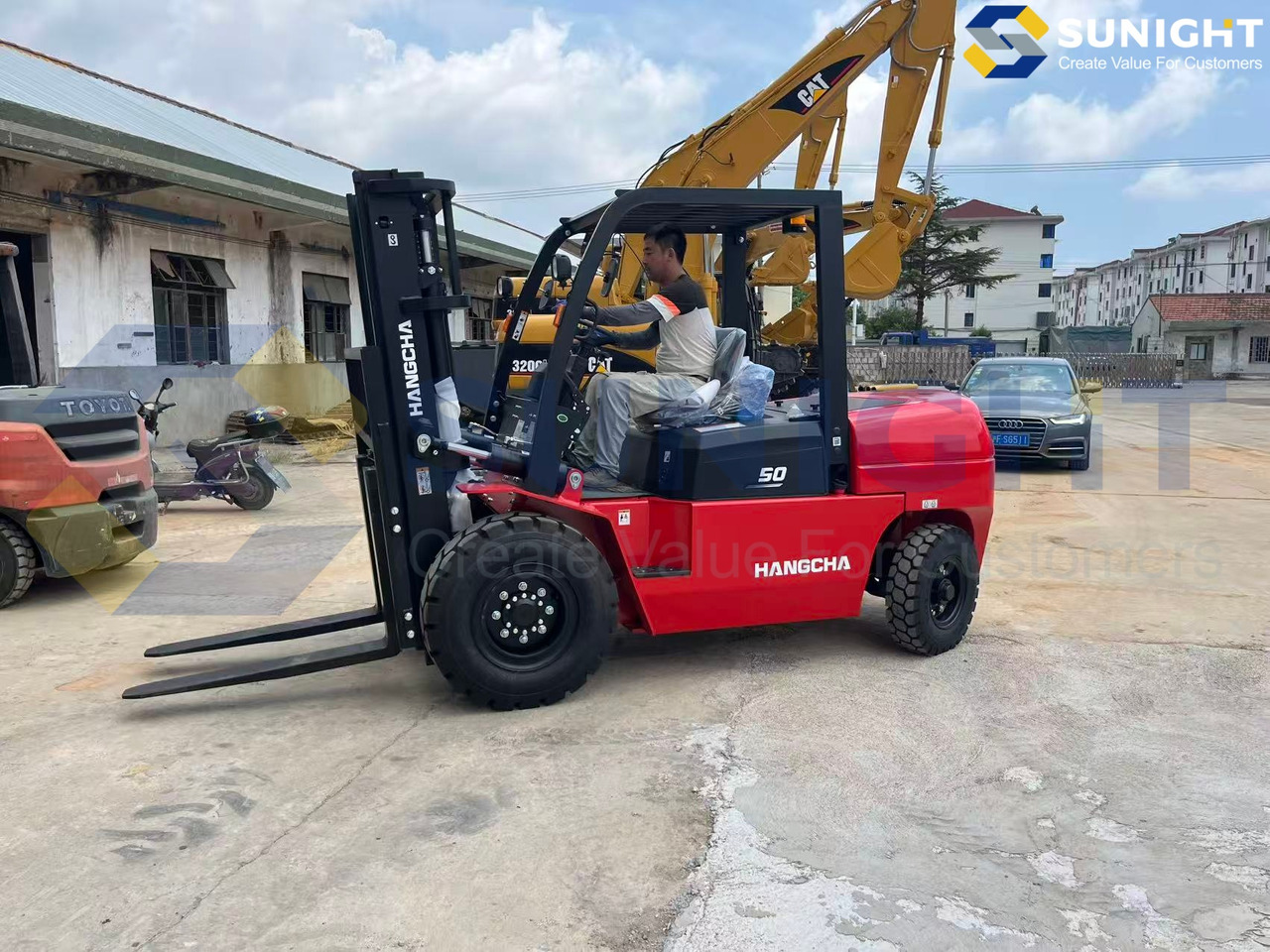HANGCHA CPCD50 Forklift Brand New Condition - Empilhadeira a diesel: foto 4 HANGCHA CPCD50 Forklift Brand New Condition - Empilhadeira a diesel: foto 4