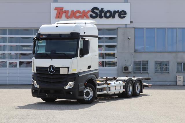 Mercedes-Benz Actros 2545 LL - Caminhão transportador de contêineres/ Caixa móvel: foto 1 Mercedes-Benz Actros 2545 LL - Caminhão transportador de contêineres/ Caixa móvel: foto 1