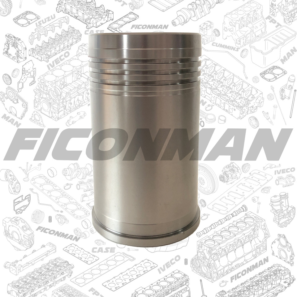 IVECO FPT IVECO CASE Cursor13 F3BE0684A B001 504003647 CYLINDER LINER Sleeve 500054922 500337911 504074959 504094025 504074958 - Piston/ Anel/ Buch de Caminhão: foto 2 IVECO FPT IVECO CASE Cursor13 F3BE0684A B001 504003647 CYLINDER LINER Sleeve 500054922 500337911 504074959 504094025 504074958 - Piston/ Anel/ Buch de Caminhão: foto 2