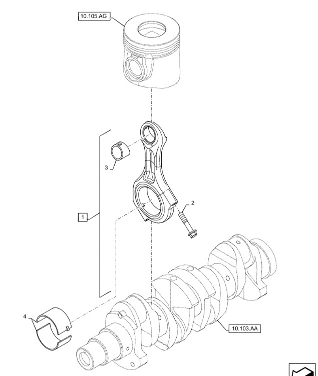 Iveco Daily Fiat Ducato F1AE F1C Connecting Rod 504341496 - Biela de Veículo comercial: foto 2 Iveco Daily Fiat Ducato F1AE F1C Connecting Rod 504341496 - Biela de Veículo comercial: foto 2