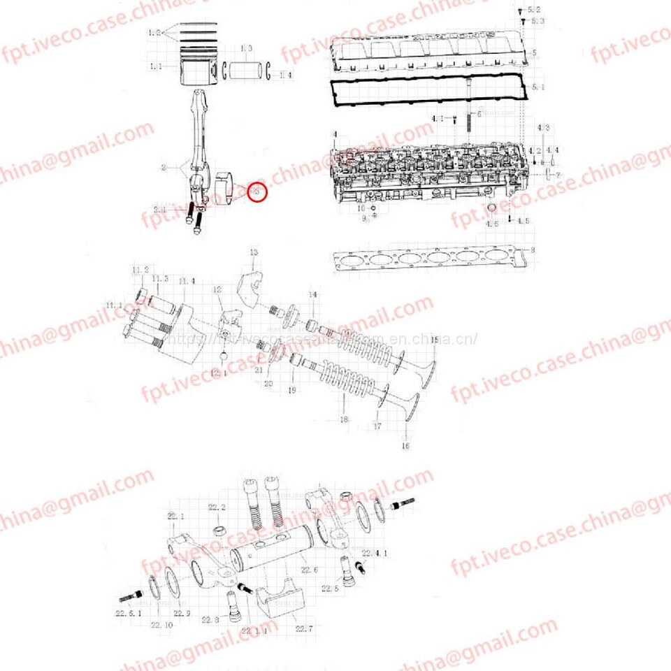 MAN D2066 Connecting rod bearing 02410-6698 - Engine bearing: foto 1 MAN D2066 Connecting rod bearing 02410-6698 - Engine bearing: foto 1