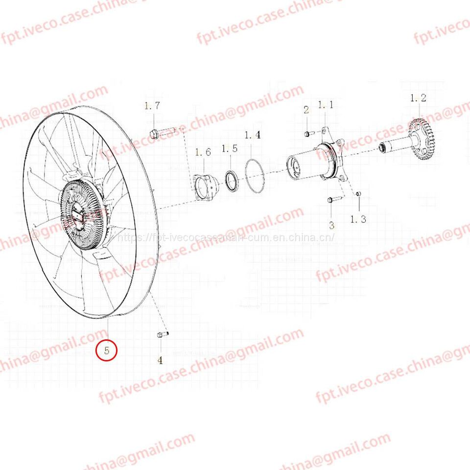 MAN D2066 air fan 06600-7025 - Ventilador de Caminhão: foto 1 MAN D2066 air fan 06600-7025 - Ventilador de Caminhão: foto 1