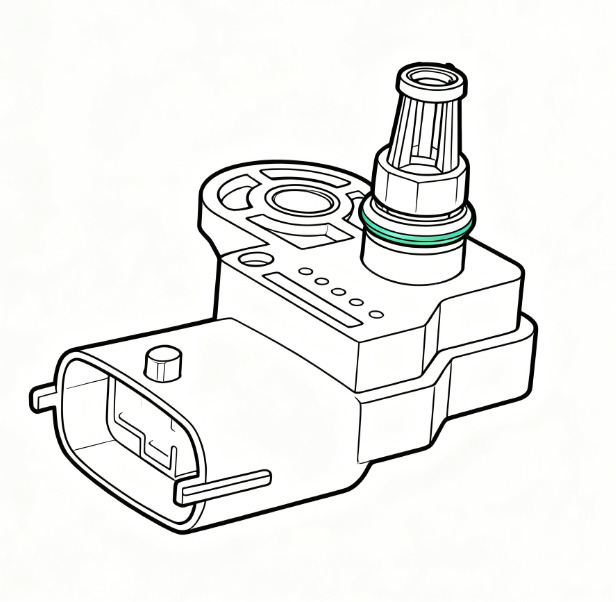 OEM Engine Cursor9 Air Pressure Temperature Sensor F504073323 F0281006102 F55219299 F4194078 F0281002576 - Sensor: foto 1 OEM Engine Cursor9 Air Pressure Temperature Sensor F504073323 F0281006102 F55219299 F4194078 F0281002576 - Sensor: foto 1
