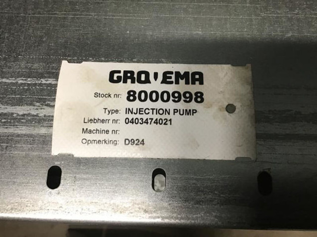 Bosch Fuel Injection Pump D924 - Bomba de combustivel: foto 3 Bosch Fuel Injection Pump D924 - Bomba de combustivel: foto 3