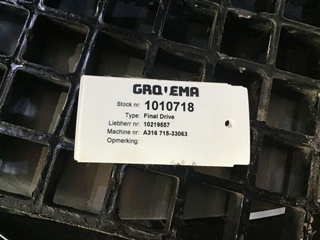 Liebherr Final Drive - Suspensão: foto 5 Liebherr Final Drive - Suspensão: foto 5