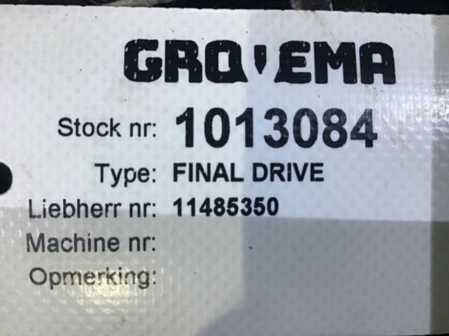 Suspensão nuevo Liebherr Final Drive: foto 12