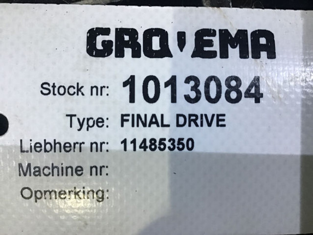 Suspensão nuevo Liebherr Final Drive: foto 8