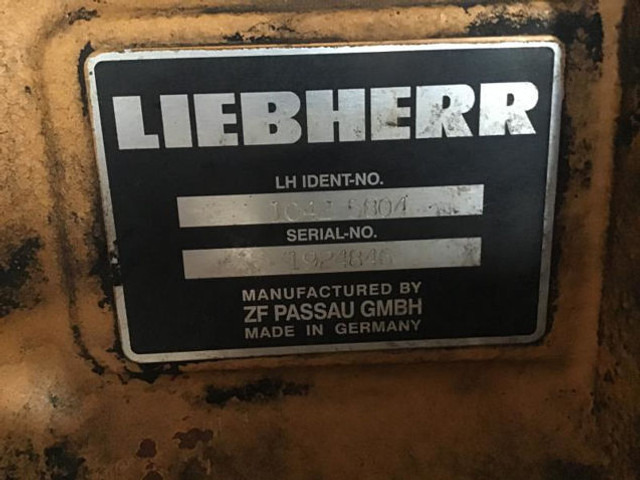 Liebherr Front Axle - Eixo dianteiro: foto 3 Liebherr Front Axle - Eixo dianteiro: foto 3