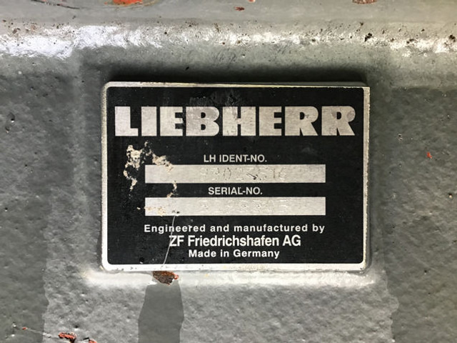 Liebherr Front Axle - Eixo e peças: foto 4 Liebherr Front Axle - Eixo e peças: foto 4