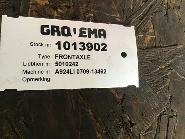 Eixo dianteiro Liebherr Front Axle: foto 6