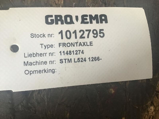 Eixo e peças Liebherr Frontaxle: foto 14 Eixo e peças Liebherr Frontaxle: foto 14