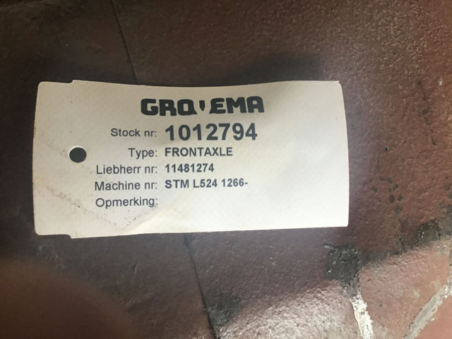 Eixo e peças Liebherr Frontaxle: foto 7 Eixo e peças Liebherr Frontaxle: foto 7