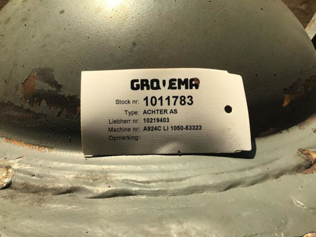 Liebherr REAR AXLE - Eixo e peças: foto 5 Liebherr REAR AXLE - Eixo e peças: foto 5