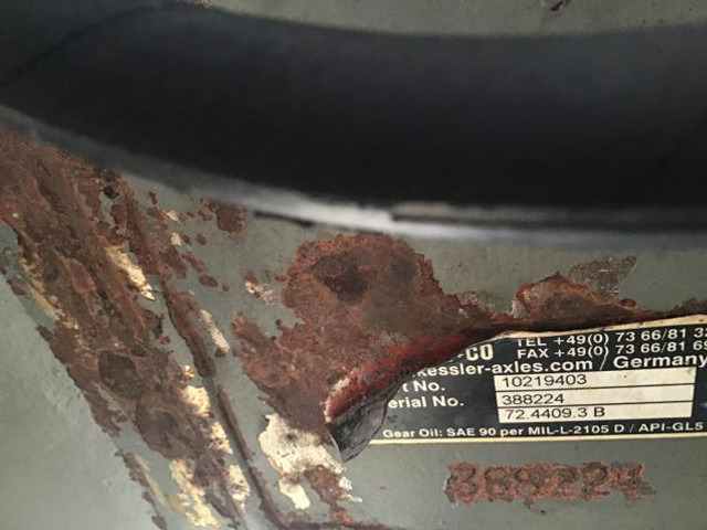 Liebherr REAR AXLE - Eixo e peças: foto 4 Liebherr REAR AXLE - Eixo e peças: foto 4