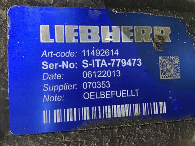 Liebherr Travel Gearbox - Caixa de câmbio: foto 4 Liebherr Travel Gearbox - Caixa de câmbio: foto 4