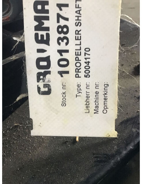 ZF Propellor Shaft - Eixo cardan: foto 5 ZF Propellor Shaft - Eixo cardan: foto 5