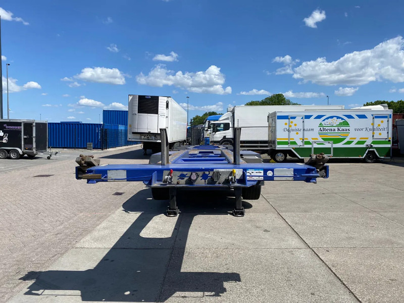 Broshuis 2Connect 2AKCC / 4 Axles / 3x Steering Axle / 2x Lift Axle - Semireboque transportador de contêineres/ Caixa móvel: foto 5 Broshuis 2Connect 2AKCC / 4 Axles / 3x Steering Axle / 2x Lift Axle - Semireboque transportador de contêineres/ Caixa móvel: foto 5