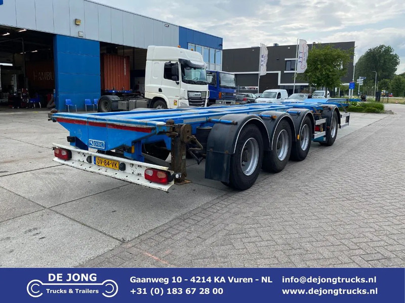 D-Tec CT-43-04D VCC-05 Combitrailer / 4 Axles / 1x Lift Axle - Semireboque transportador de contêineres/ Caixa móvel: foto 1 D-Tec CT-43-04D VCC-05 Combitrailer / 4 Axles / 1x Lift Axle - Semireboque transportador de contêineres/ Caixa móvel: foto 1