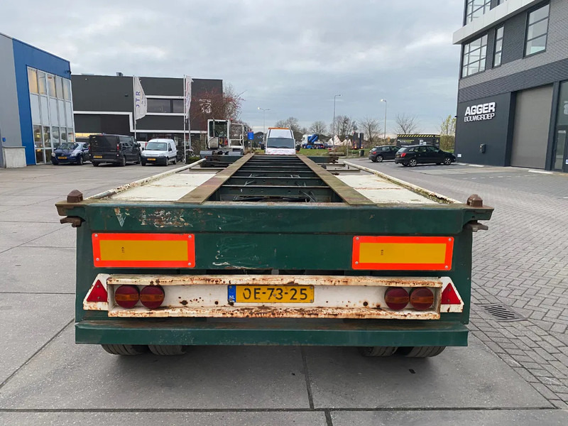 Groenewegen Container Chassis / 20 FT / BPW / Double Tyres - Semireboque transportador de contêineres/ Caixa móvel: foto 2 Groenewegen Container Chassis / 20 FT / BPW / Double Tyres - Semireboque transportador de contêineres/ Caixa móvel: foto 2