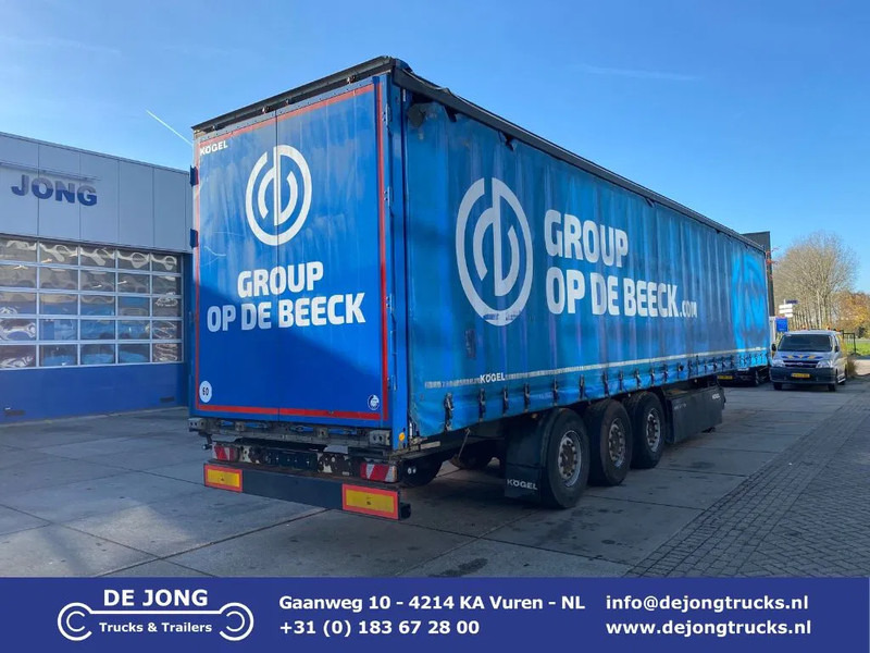 Kögel S24-1 / Tautliner / SAF + Disc / 1x Lift Axle - Semi-reboque de lona: foto 1 Kögel S24-1 / Tautliner / SAF + Disc / 1x Lift Axle - Semi-reboque de lona: foto 1
